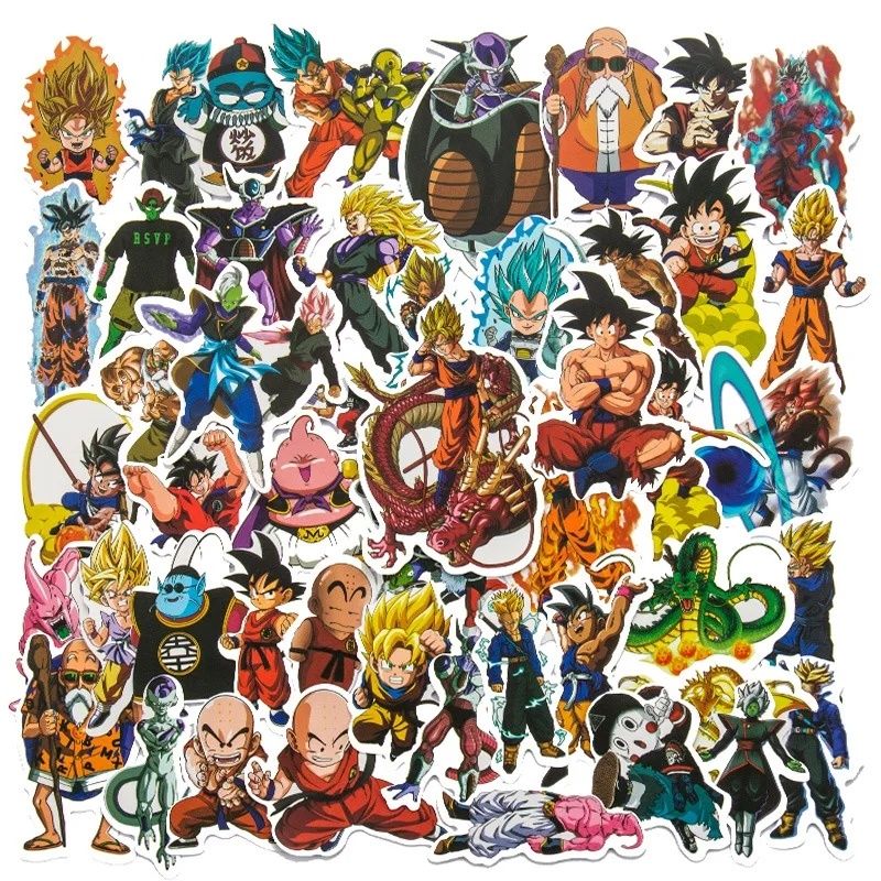 50 cromos dragon ball