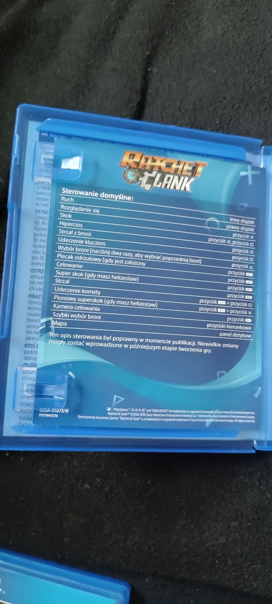 Ratchet Clank gra PS4