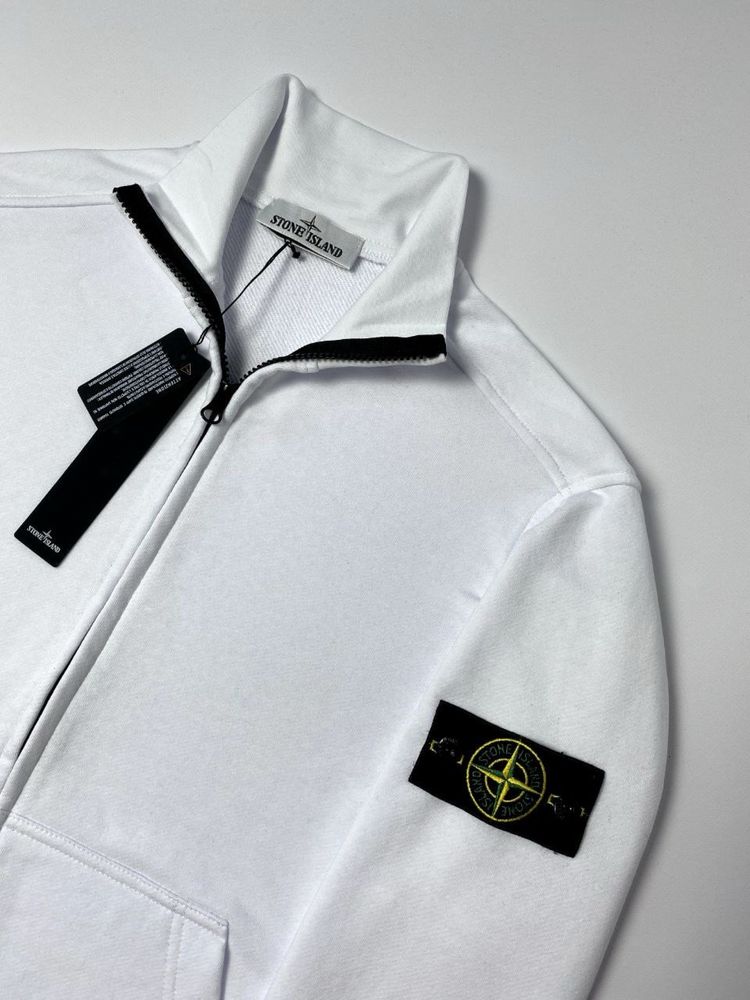 Спортивна кофта олімпійка Stone Island на блискавці Стон Айленд Стонік