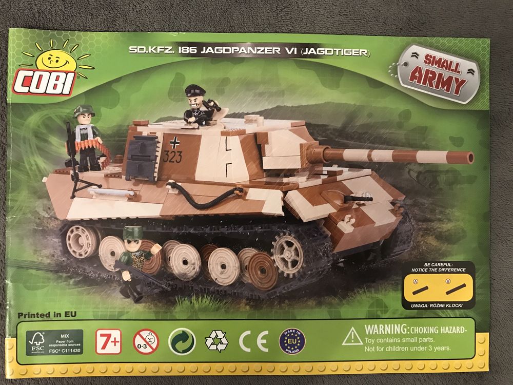 Klocki cobi czołg Jagdpanzer Vl cobi50