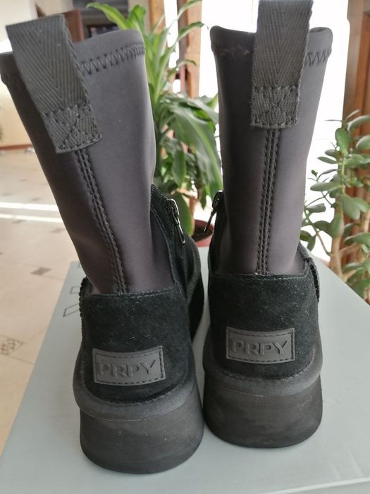 Угги PRPY 38р кожа и чулок