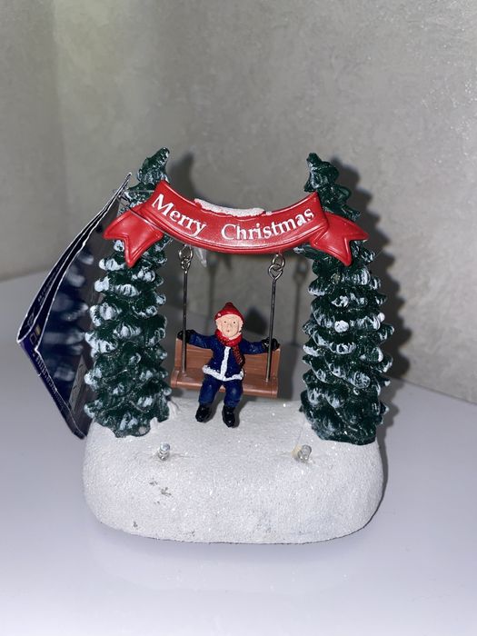 Новорічна статуетка «Гойдалка» декор