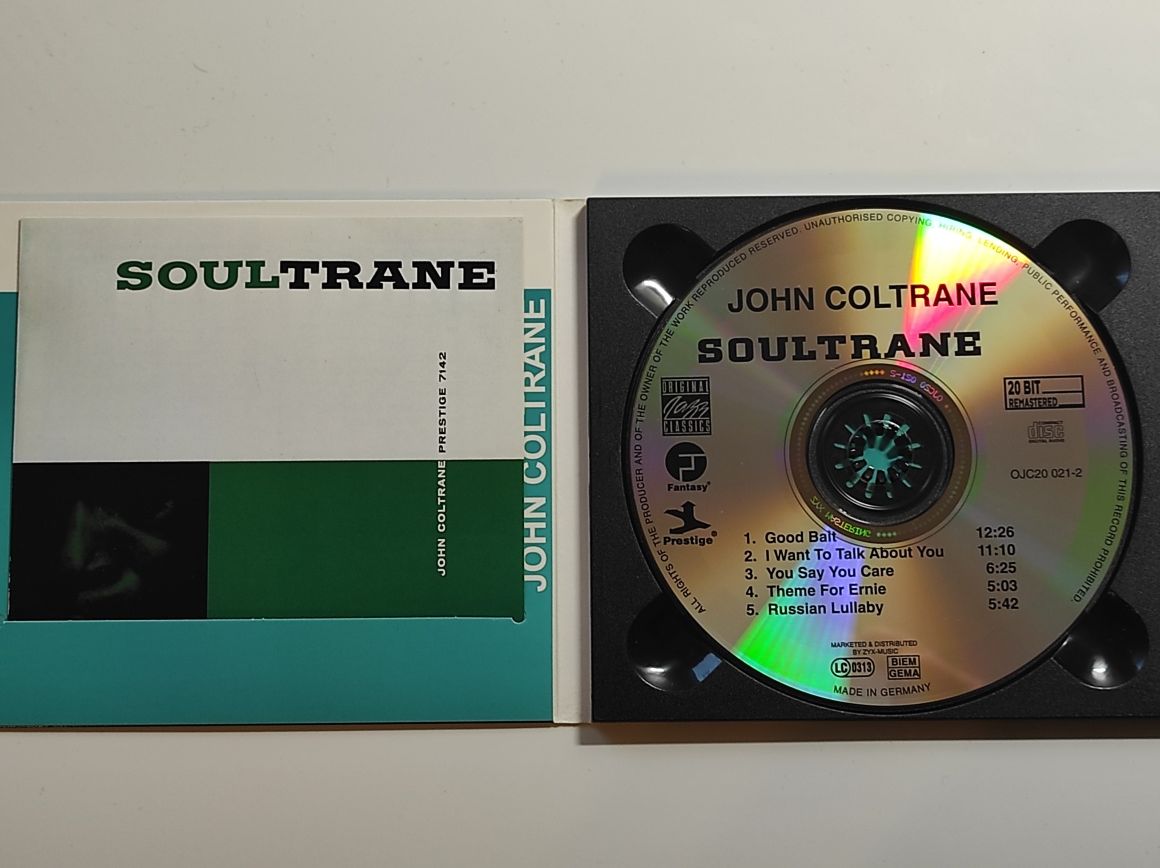 John Coltrane Soultrane CD stan idealny wysyłka