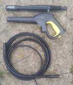 Pistolet, lanca, przewód karcher