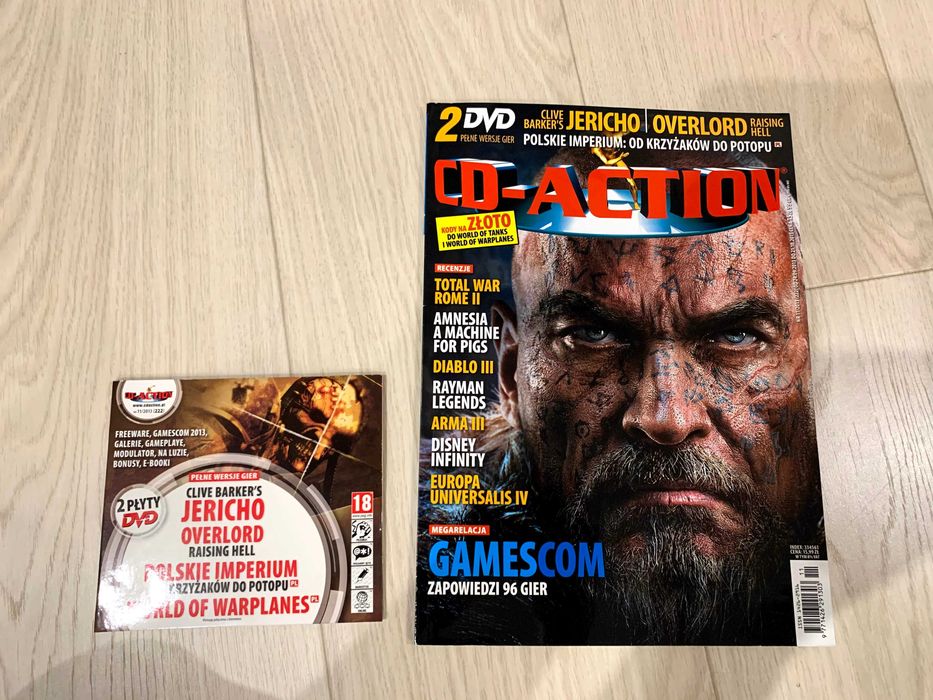 CD-Action CDA 222 - 11/2013 z płytami