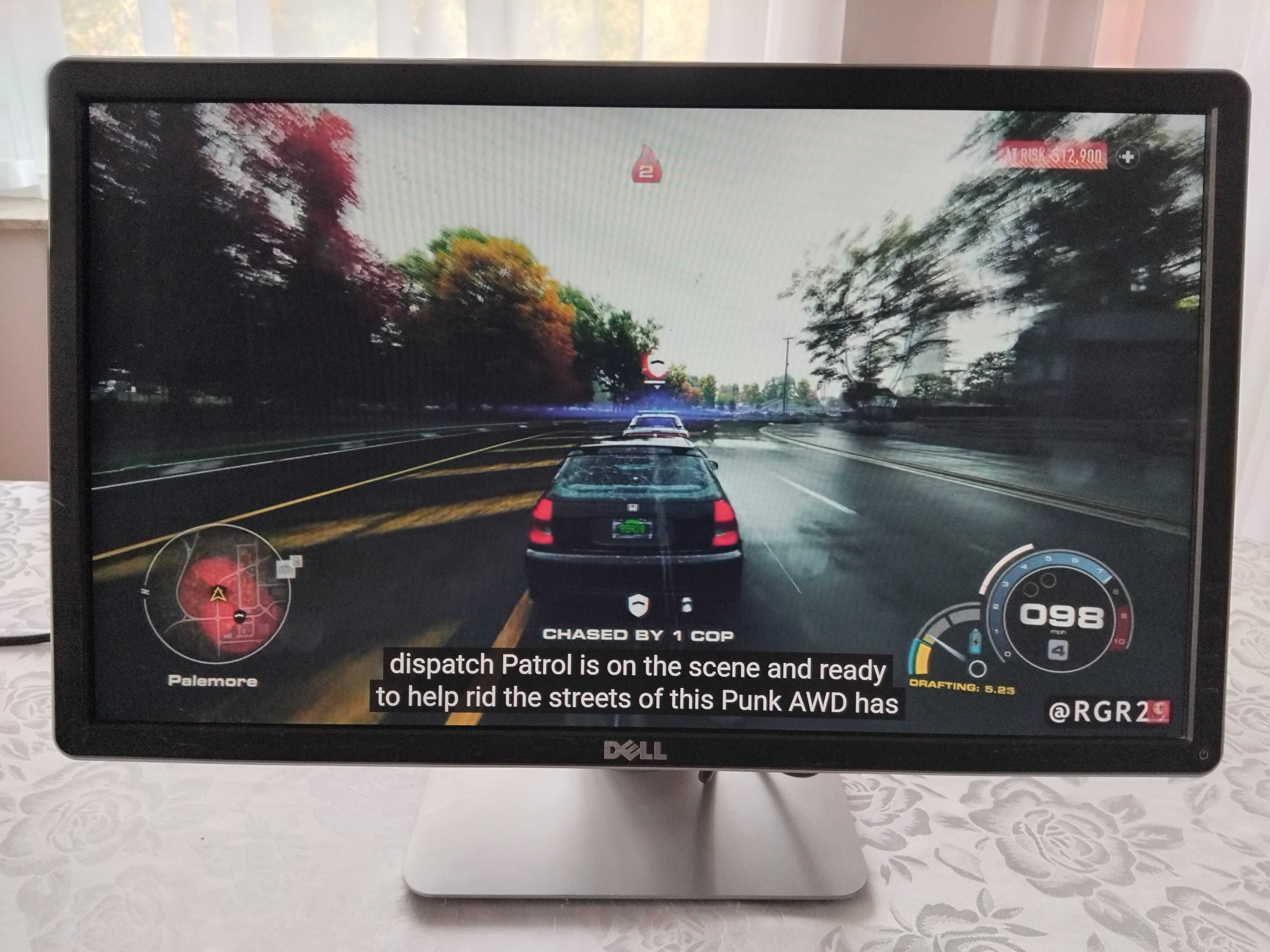 Monitor Dell 22" P2212Hb pivot dvi vga hdmi 1920 x 1080 Full HD