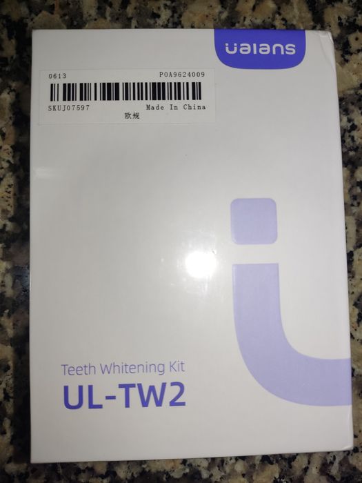 Kit de Branqueamento Dentário com gel UALAN ul-tw2 IPX6