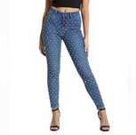 Jeansy Guess Diamante Embellished 1981 Skinny Slim Fit roz. 27