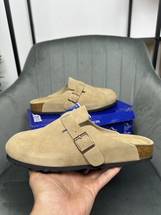 Birkenstock Boston Чоловічі капці Біркеншток Тапки Закриті Биркенсток
