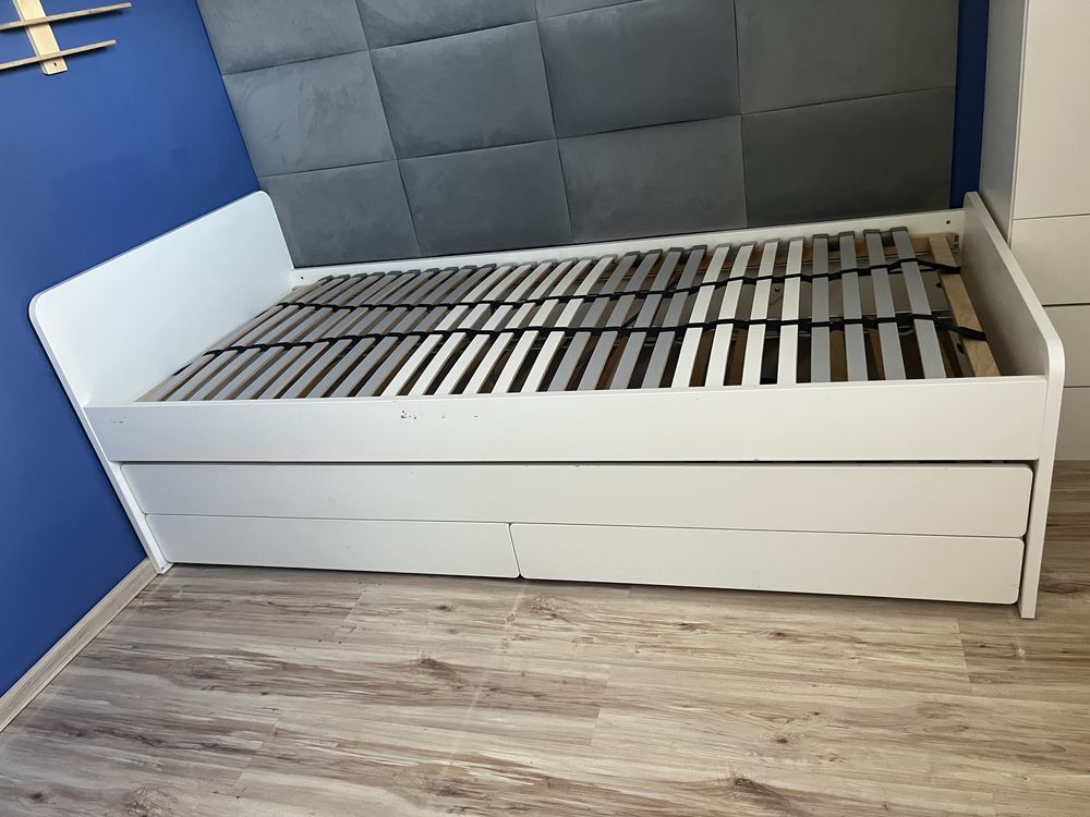 Łóżko z wysuwanym spaniem SLÄKT / IKEA