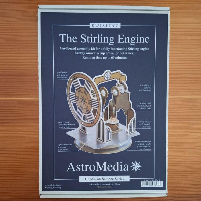 The Stirling Engine / silnik Stirlinga zestaw do złożenia NOWE