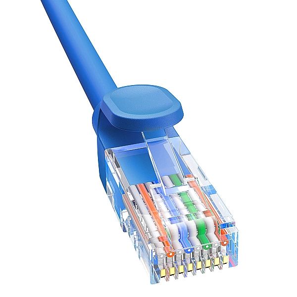 Kabel Ethernet Baseus High Speed Cat 6 RJ-45/1000Mb/s 0.5m okrągły - n