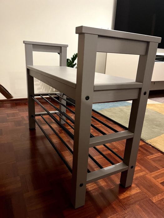 Sapateira Ikea Cinzenta