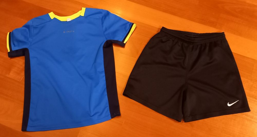 Koszulki treningowe,spodenki rozm.146/158 (cena za 10 szt)