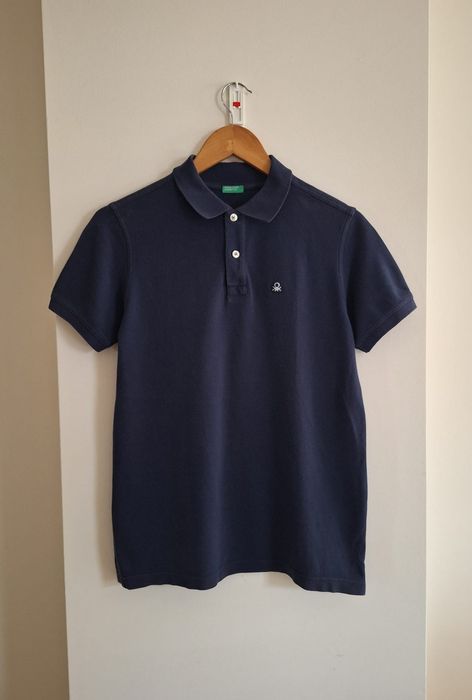 Polo slim fit em algodão puro Benetton - 13/14Anos