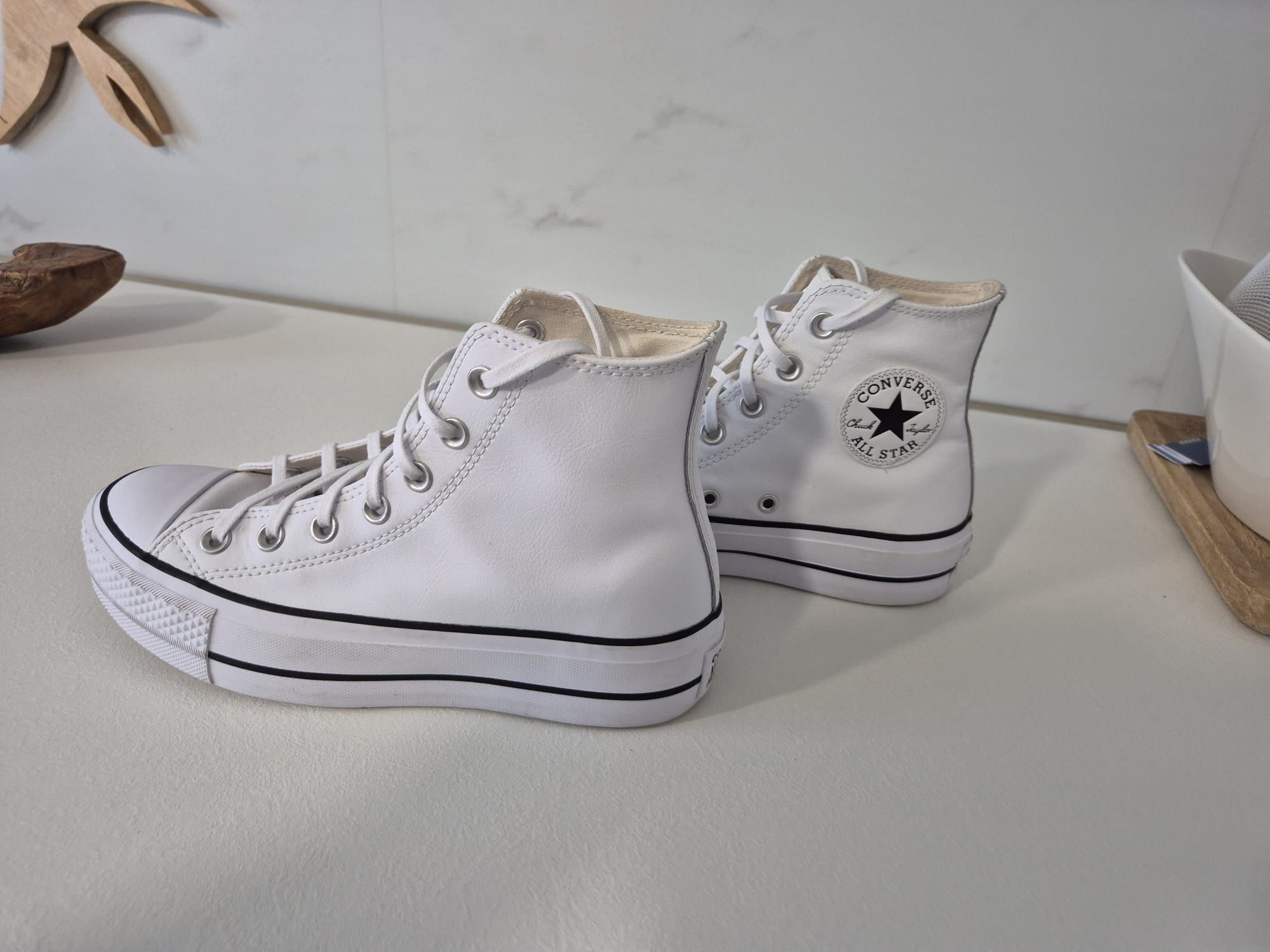 Buty, trampki Converse skórzane