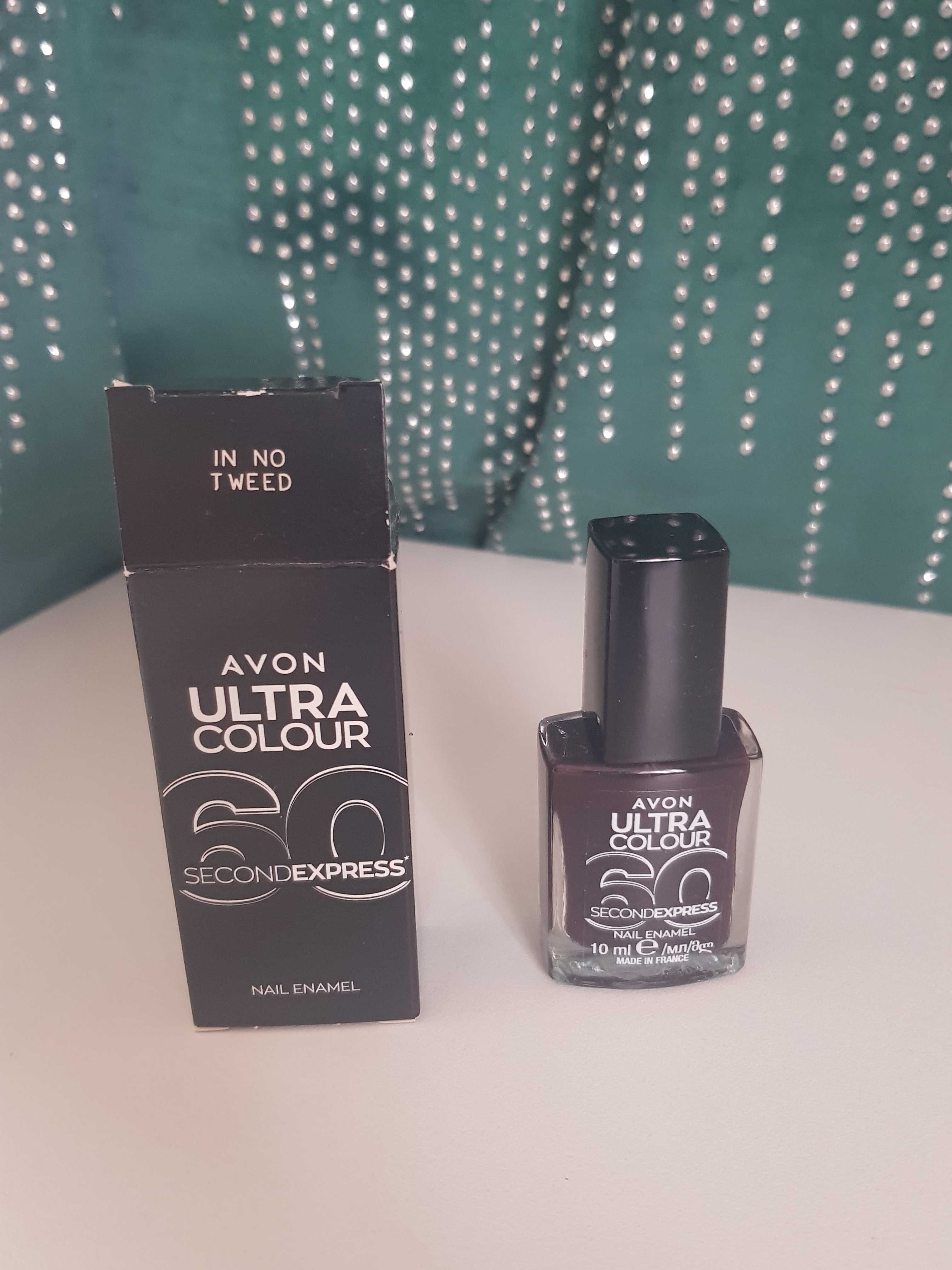 Szybkoschnący lakier do paznokci Avon 60 sekund In no Tweed 10 ml