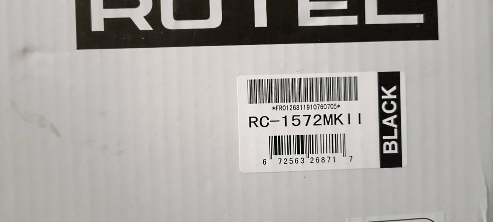 Предусилитель Rotel RC-1572  MKII Black