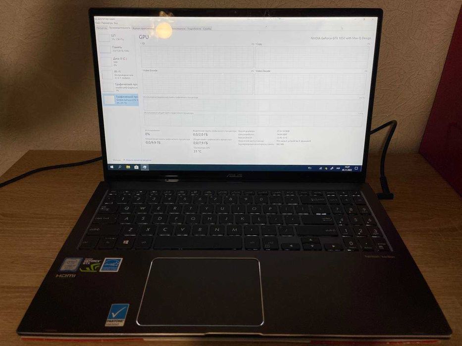 Ноутбук asus zenbook flip 15 Asus Q536FD-BI7T15 NVIDIA GTX1050 ігровий