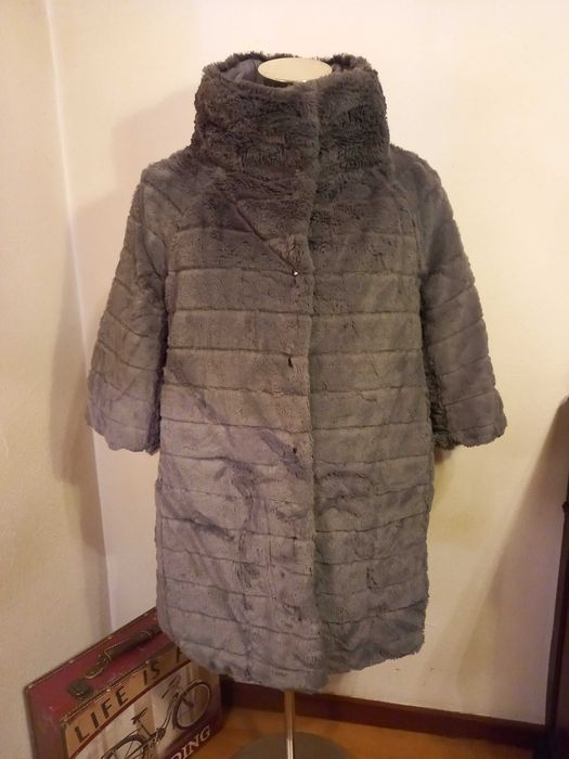 Casaco Cinza Reversível