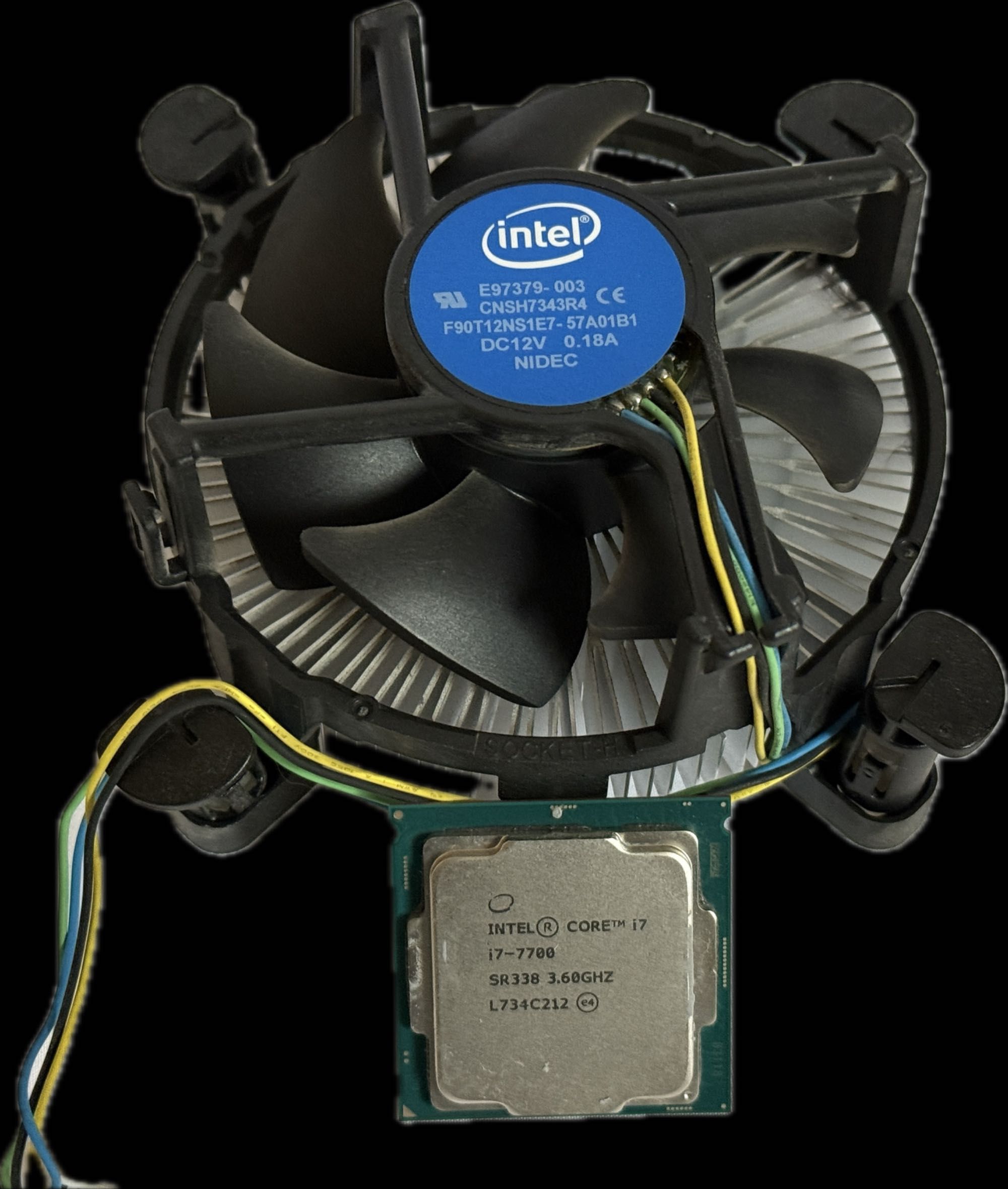 Procesor Intel Core i7-7700 4 x 3,6 GHz gen. 7 LGA 1151 + chłodzenie