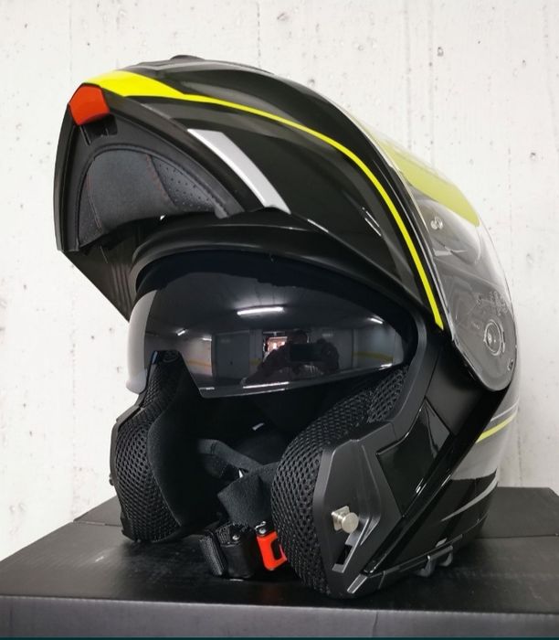 Capacete MPH Raptor Black / Fluor Gloss ( NOVOS )