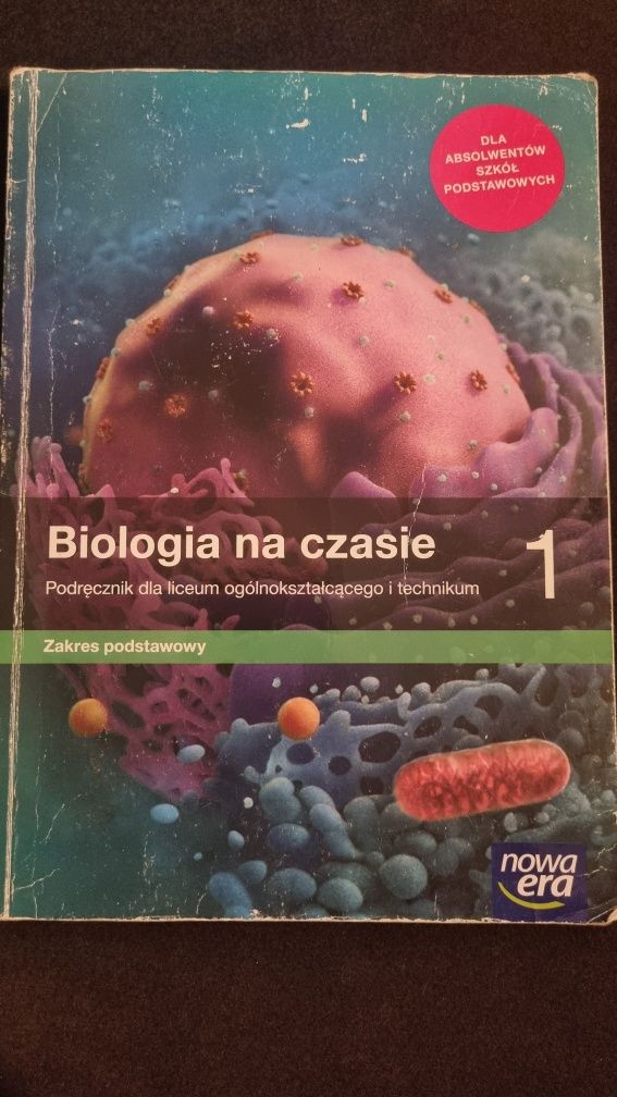 Podręcznik Biologia na czasie 1 zakres podstawowy Nowa Era