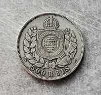 70) BRAZYLIA srebro - 500 Reis -1868 r.