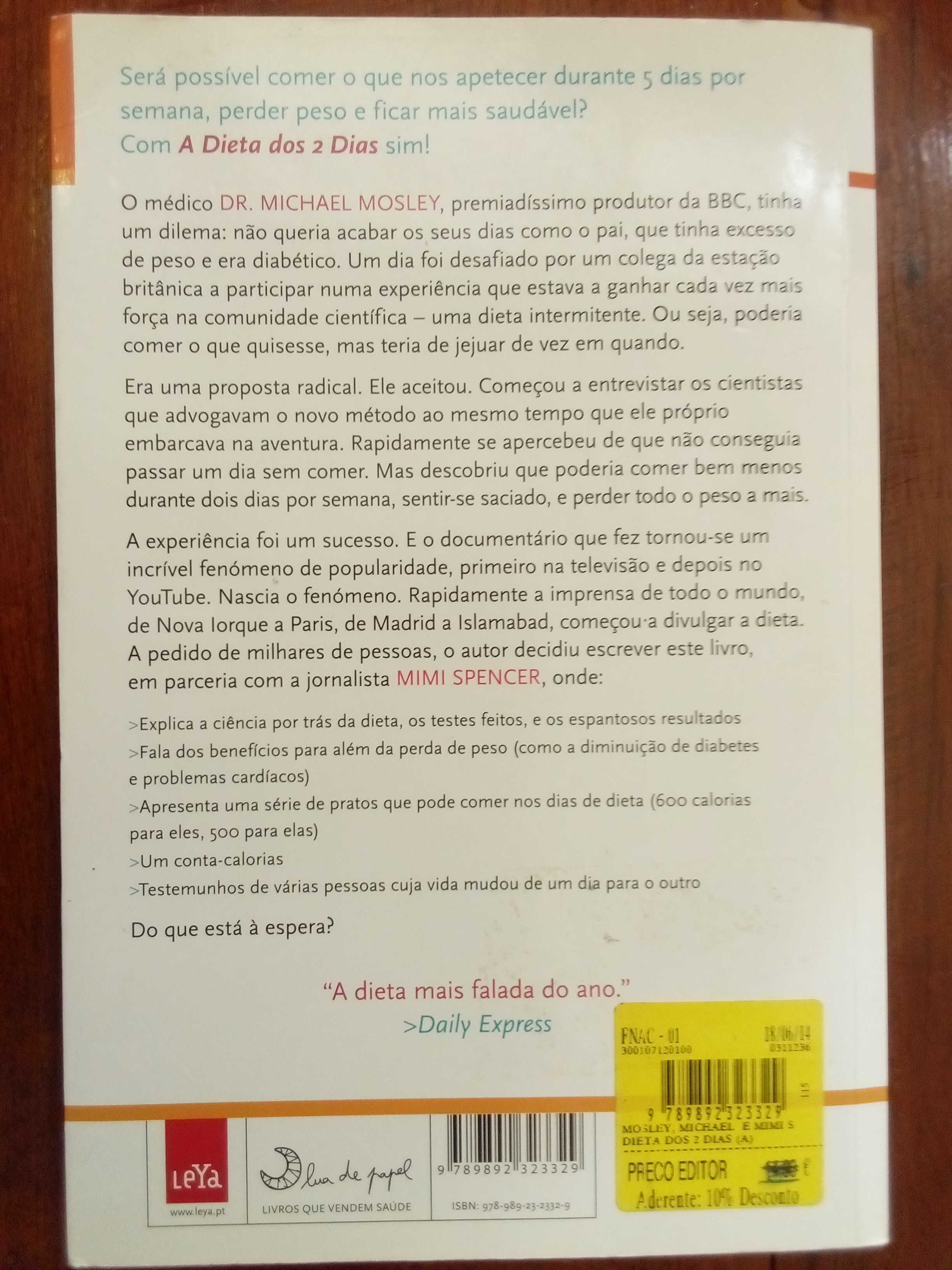 Dr. Michael Mosley e Mimi Spencer - A dieta dos 2 dias