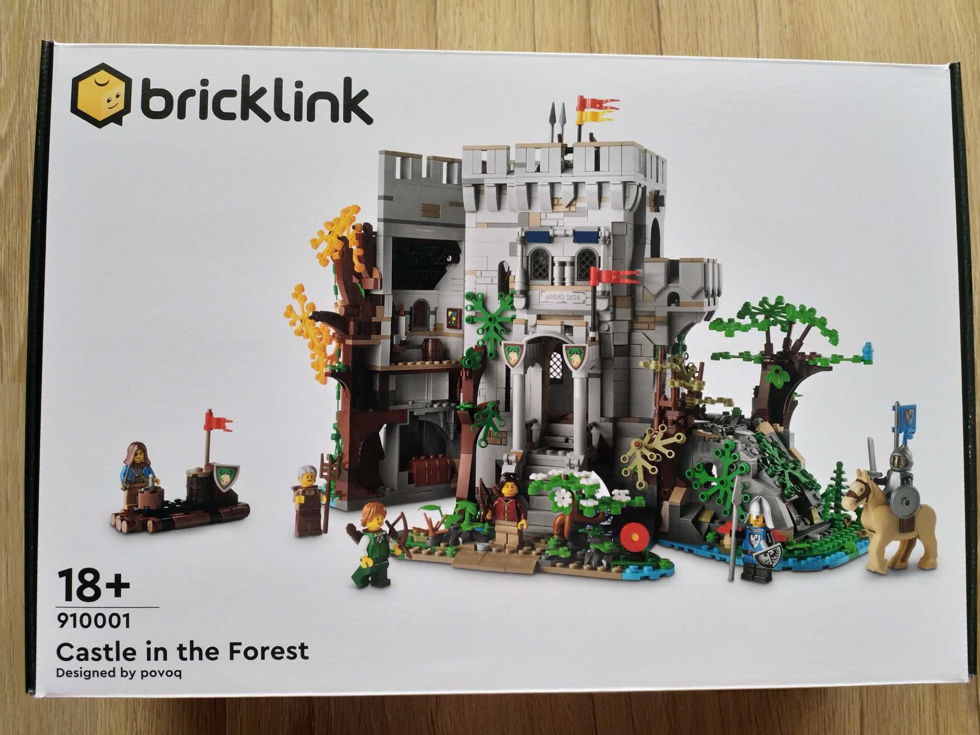 Lego 910001 Castle in the Forest novo e selado