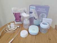 молоковідсмоктувач авент Philips Avent + пакети для заморозки молока
