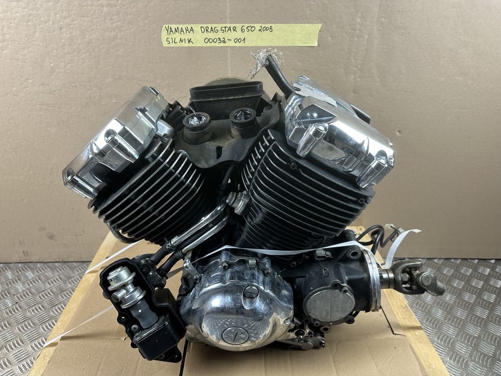 Yamaha Drag Star 650 XVS 2005 Silnik Engine Motor Kompletny Montaż !