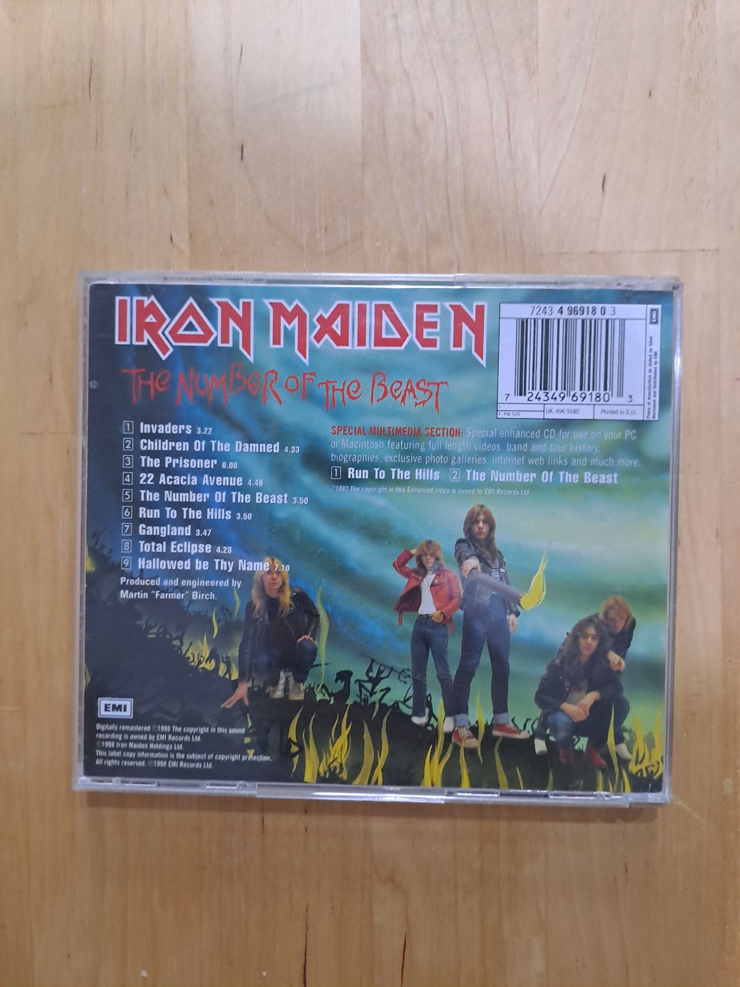 Iron Maiden The number of the beast
