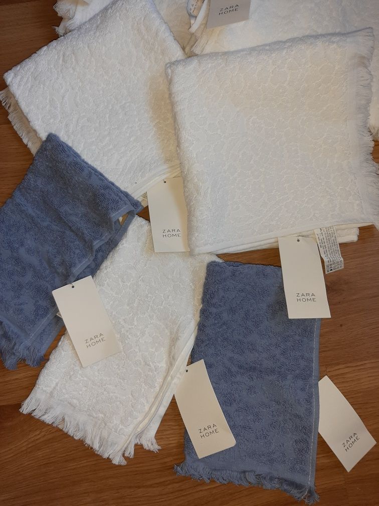 NOWY Zara HOME komplet 7 ręczników Cotton markowe cudo prezent!