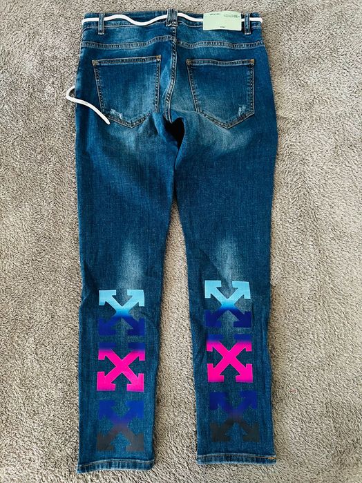 Nowe Spodnie OFF-White Jeans oryg