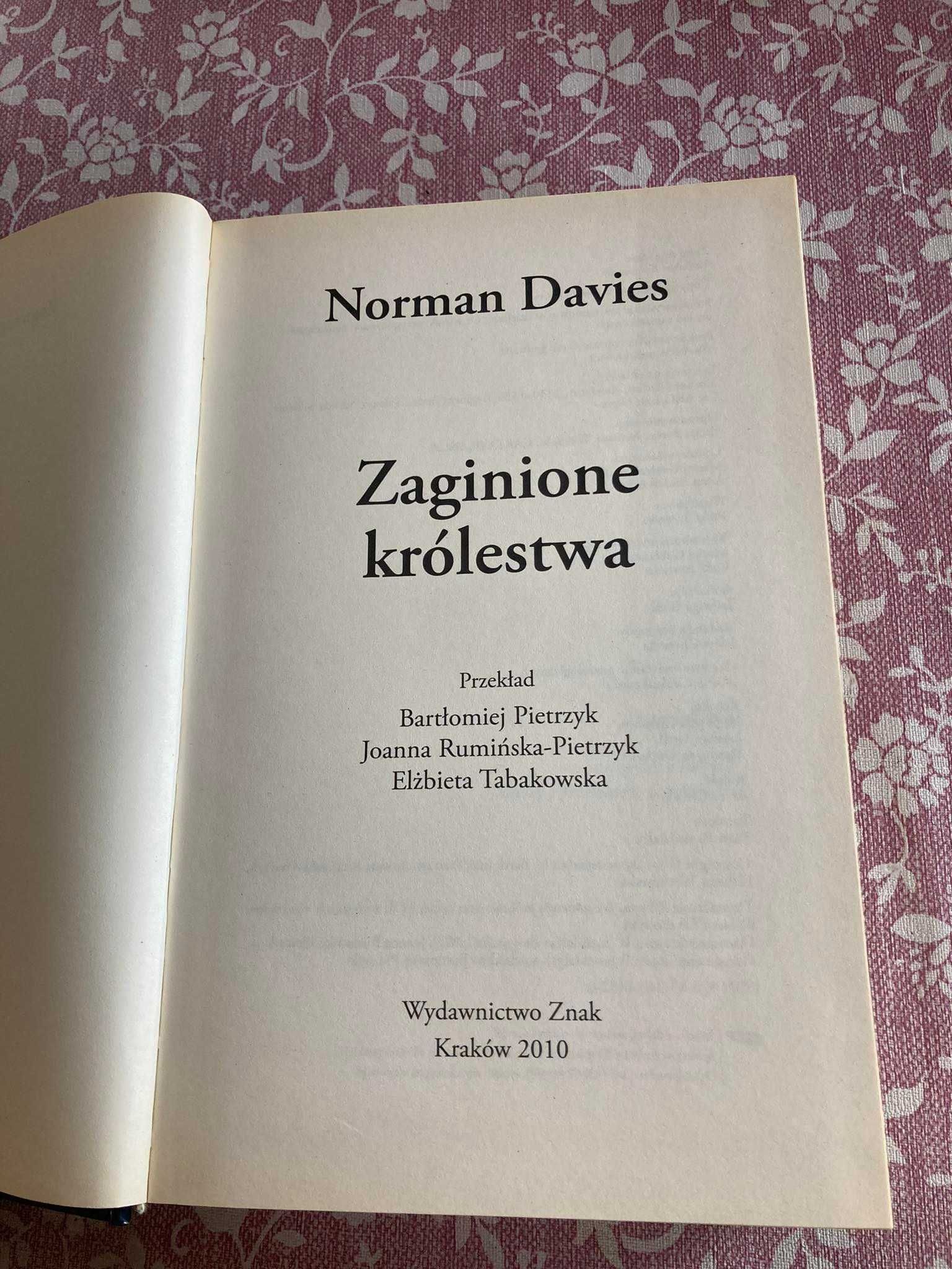 Sprzedam książkę: Zaginione Królestwa, Norman Davies