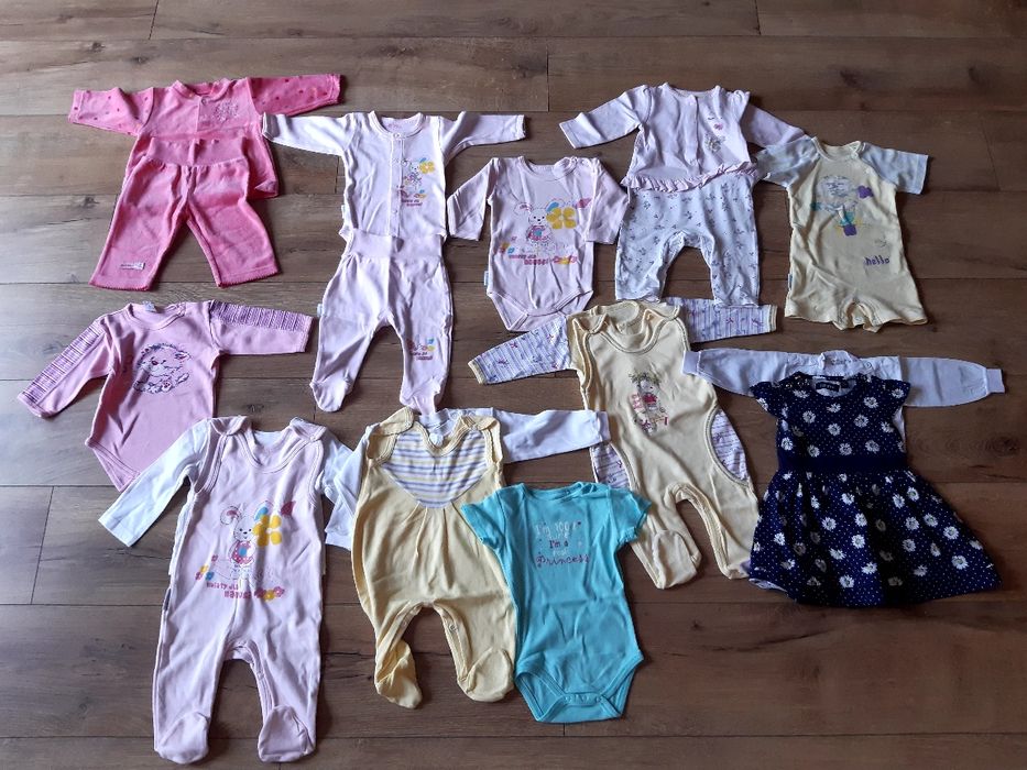 Śpiochy, body, dres, sukienka