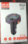 Transmiter bluetooth ładowarka usb