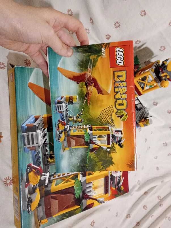 Lego dino 5883 completo