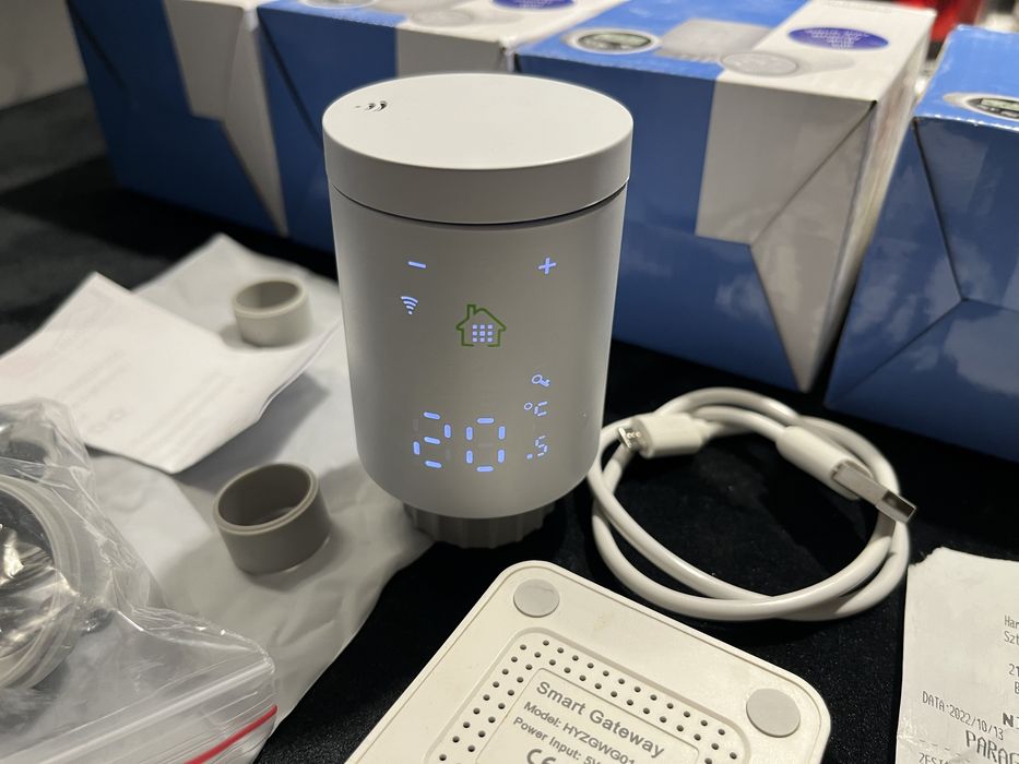 Głowice termostatyczne Tuya Zigbee smart home automatyczna grzejnikowa