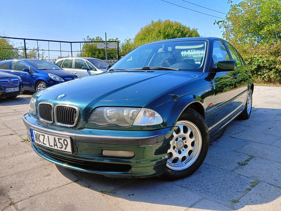 BMW E46 1,9 GAZ 98r bdb stan do jazdy długie opłaty