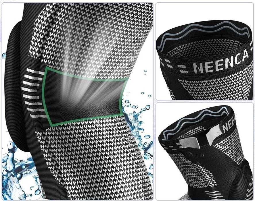 Opaska na kolano / orteza / stabilizator NEENCA !R-XL! A1387!