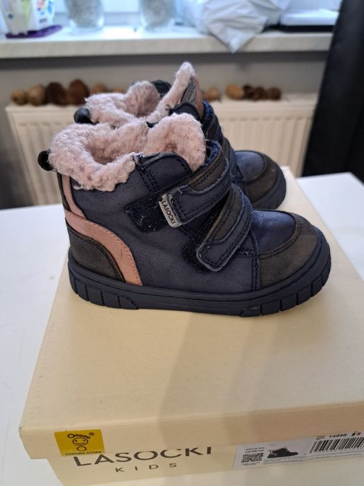 Buty ocieplane lasocki kids rozmiar 22