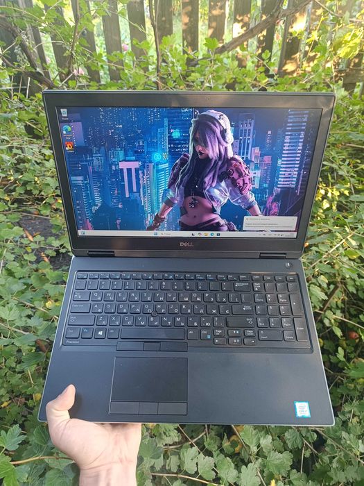 6 ядер Ігровий ноутбук DELL i7 8850H/32gb/512gb/Nvidia P3200 6GB
