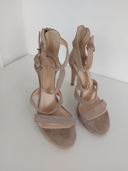 Buty sandały skórzane Wojas w rozmiarze 38