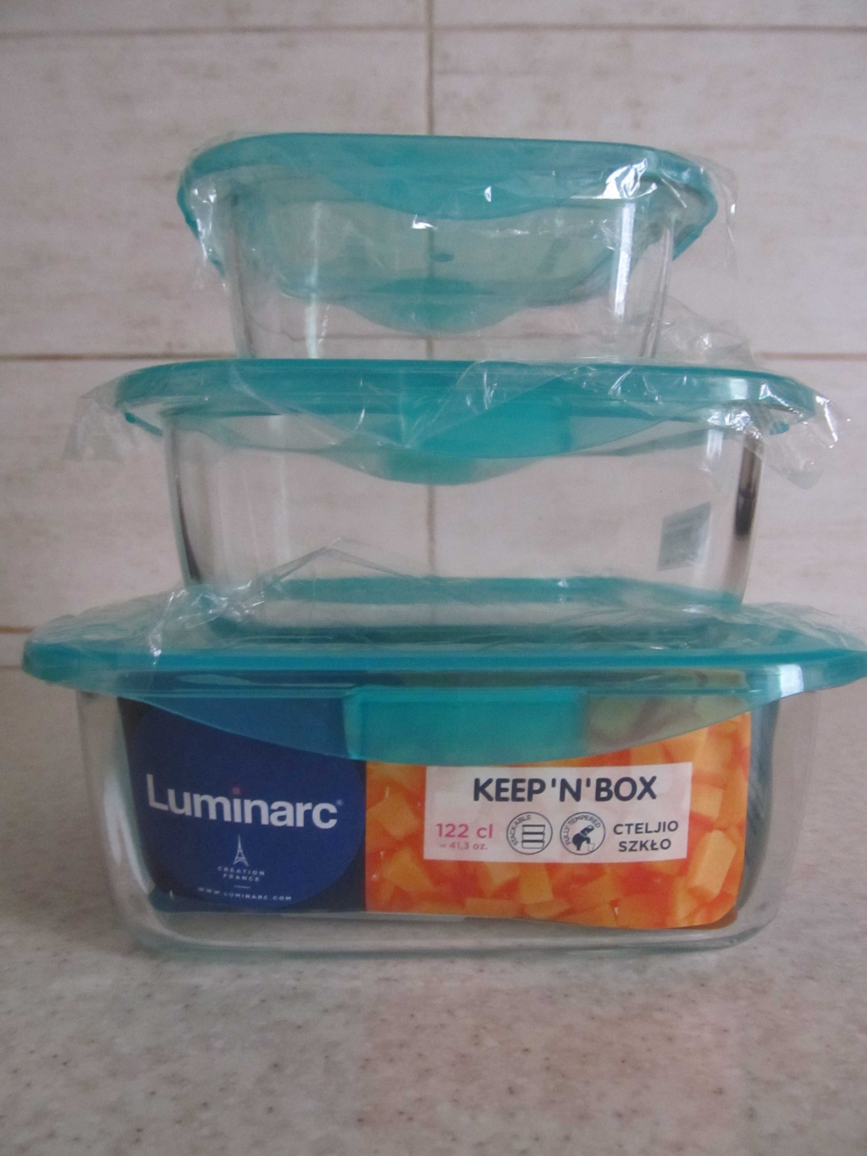 Набор Luminarc keepn контейнер лоток емкость (0,38л+0,76л+1,22л)