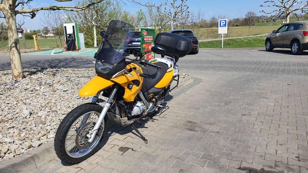 BMW F650GS, 2001. Doposażony.
