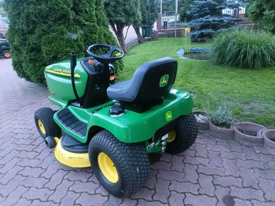 Traktorek kosiarka John Deere LT166 16KM hydrostat pompa mulczer 2 cyl