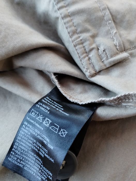 Kurtka  damska  utility beżowa h&m S/36