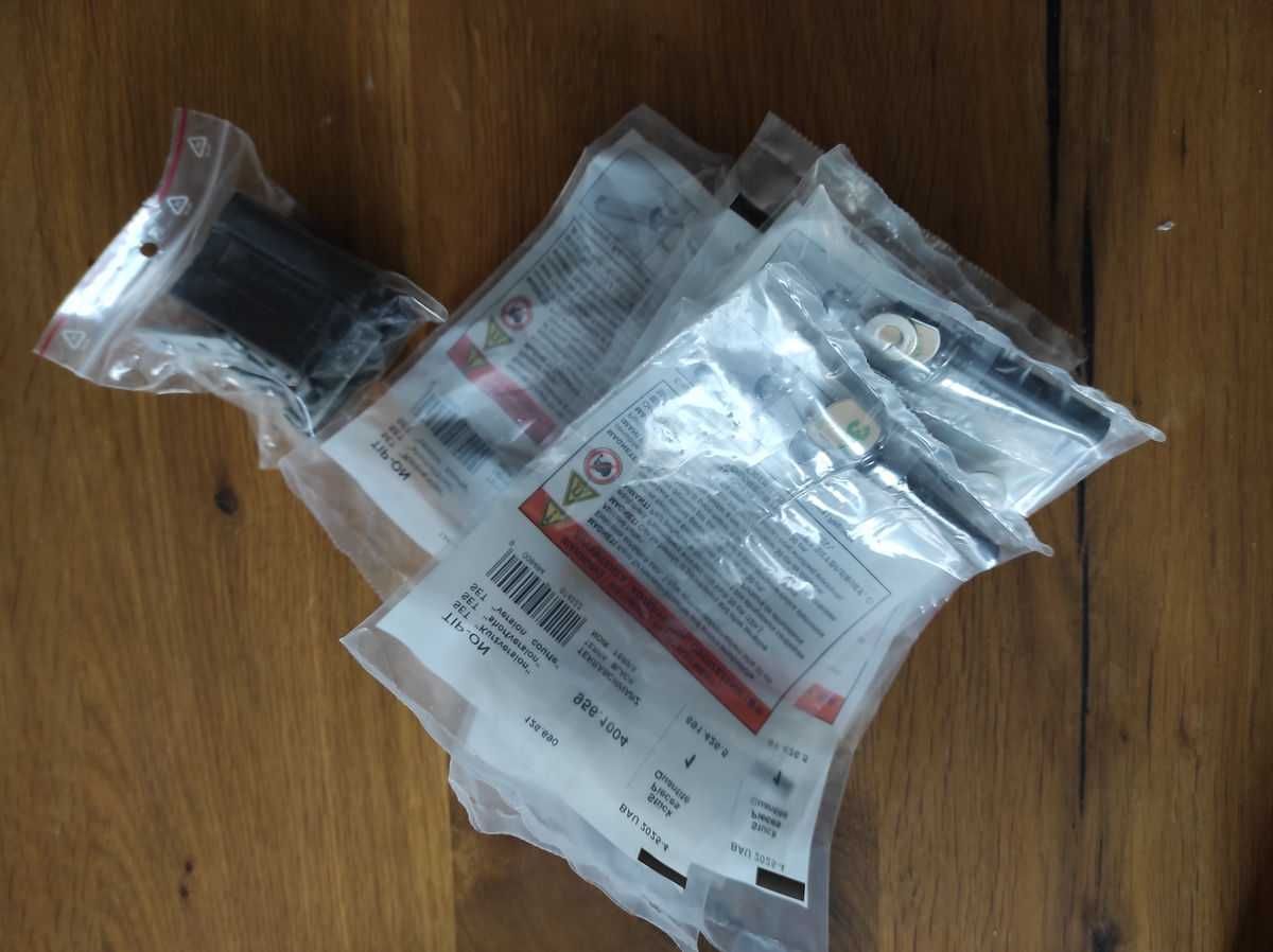 TIPON mechanizm tip-on do frontów bez uchwytów i adapter 6 szt